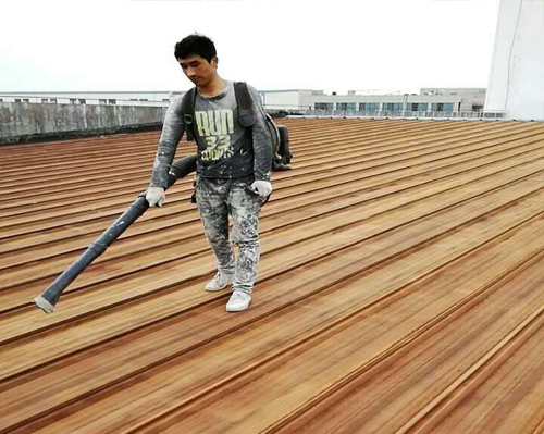 屋面彩钢瓦除锈翻新作业工艺和步骤